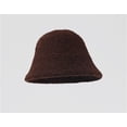 thumbnail image 2 of LinYooLi Y2K Hat Female Fashion Autumn/Winter Solid Color Wool Fisherman Hat Thicken Warm Bucket Hat Simple Basin Hat Male, 2 of 8