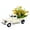 O, variant on Vintage Flower Arrangement Truck Ornament, Farmhouse Rustic Metal Texture Truck Planter Retro Truck Decor, Rustic Vintage Truck Car Decorations Tabletop Decorative Storage
