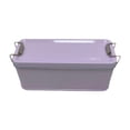 thumbnail image 2 of Fiocias Biscuit Tin, Airtight Rectangular Storage Box, Cookie Tin, Candy Tin, Decorative White, 2 of 9