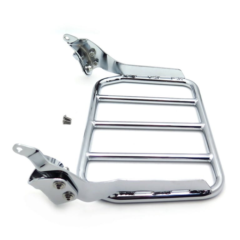 HTTMT- Sport Luggage Rack Chrome Compatible With18-20 Harley