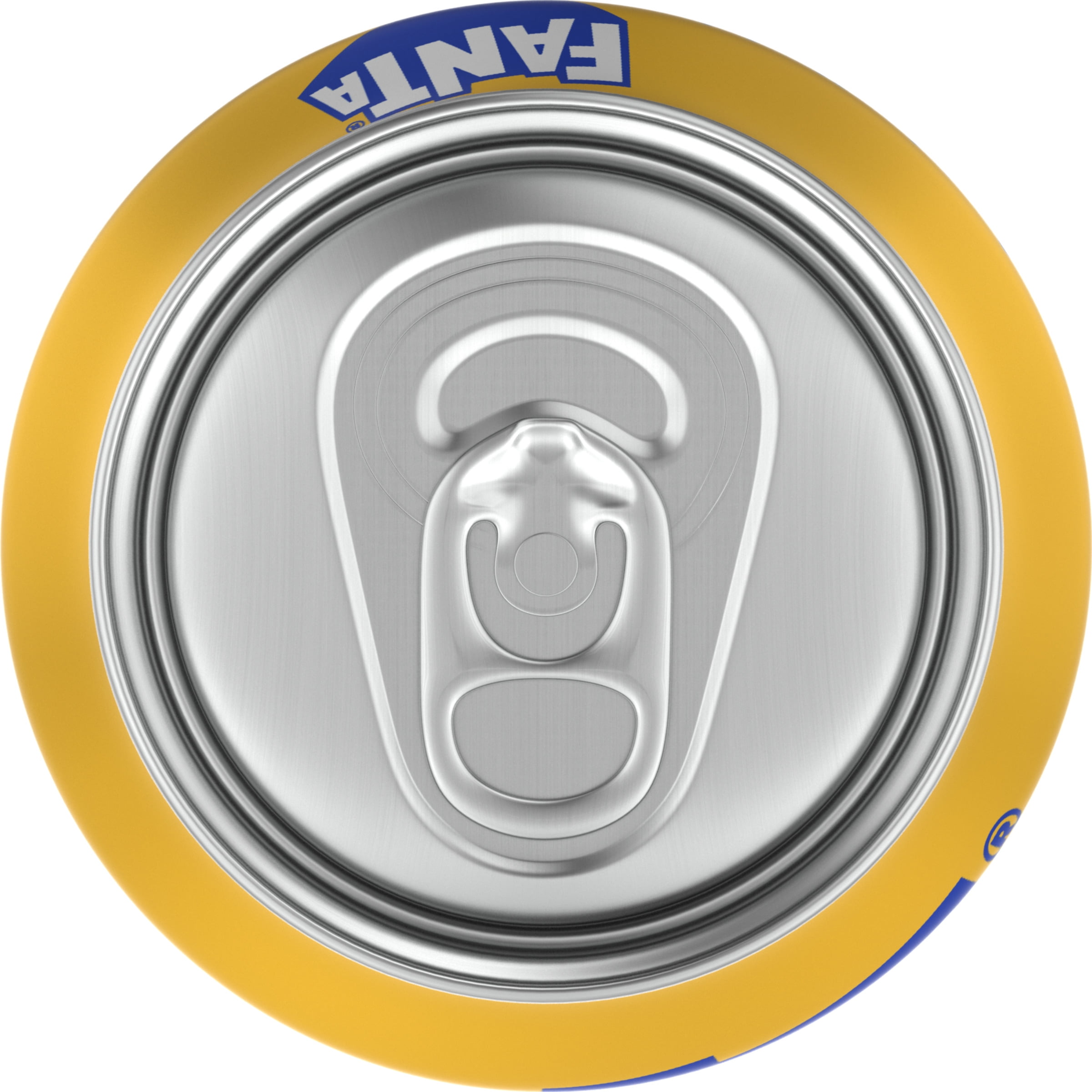 Fanta Pineapple Soda Fruit Flavored Soft Drink, 12 fl oz