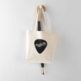 thumbnail image 5 of CafePress - Nashville Guitar Pick Tote Bag - Unisex Canvas Tote Bag, Beige, 1-Piece, 5 of 7
