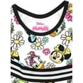 thumbnail image 6 of Minnie Mouse Daisy Duck Toddler Girls Fit and Flare Ultra Soft Dress DYMD700, 6 of 7