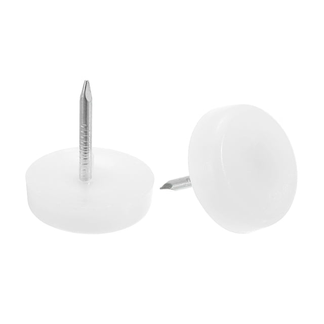 Deslizadores de muebles de plástico para pies de muebles, protectores de suelo para patas de silla, 25