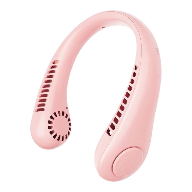Ventilador de cuello portátil tipo halter, Lazy Sports, mini colgante, USB
