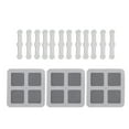 thumbnail image 3 of 12Pcs Screen Window Clips Home Windows Mounting Buckle for Fly Screen Insect Protection, 3 of 19