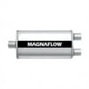 Magnaflow Exhaust Satin Stainless Steel Dual Oval Muffler 12588
