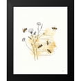 thumbnail image 2 of York, Leah 20x24 Black Modern Framed Museum Art Print Titled - Bees and Botanicals I, 2 of 5