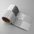 thumbnail image 2 of Bathroom Waist Line Wall Stickers Waterproof Peel & Stick Art Mural Backsplash, 2 of 4