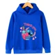 thumbnail image 3 of Sudadera con capucha para niños y niñas, moda urbana de Disney Stitch, primavera y otoño, sudadera deportiva para niños, sudadera con capucha para exteriores para niños, 3 of 5