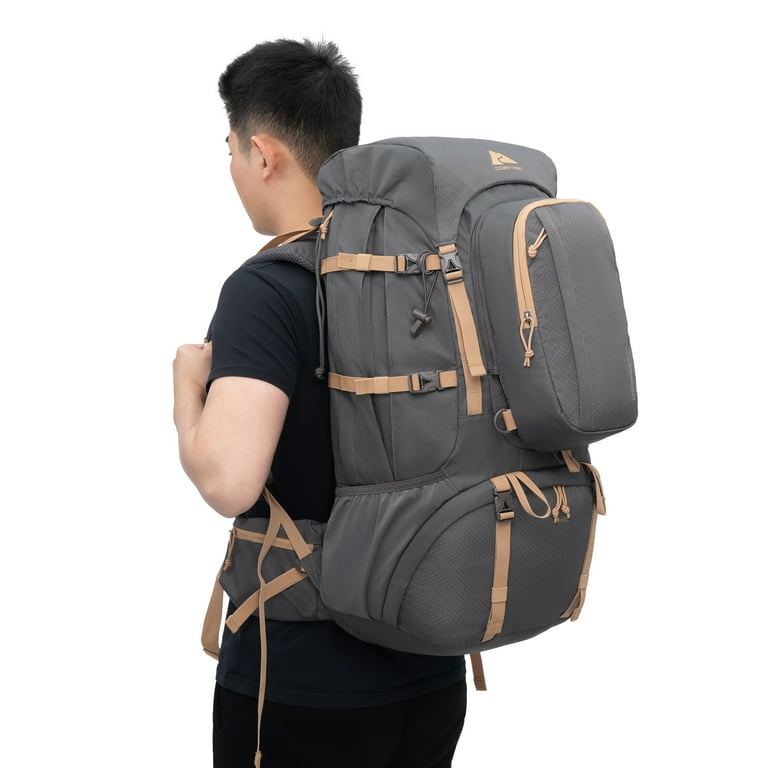 Ozark Trail 60L Hiking Backpack with Durable Fabric and Multiple Pock,Age group:Adult Ozark Trail 60L Hiking Backpack with Durable Fabric and Multiple Pock,Age group:Adult