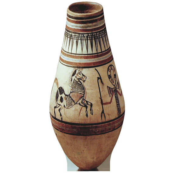 Ancient Egyptian Pot Vase Pottery Cardboard Cutout Standee Standup