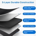 thumbnail image 2 of BN-LINK Collapsible Trunk Organizer, 24"L x 14"W x 12"H Car Trunk Organizer with Lid, Multi-Compartment Cargo Organizer for SUV, Truck, Sedan,Black, 2 of 7