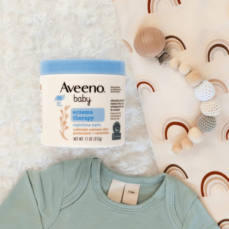 Aveeno Baby Eczema Therapy Nighttime Body Balm, 5.5 oz photo 5