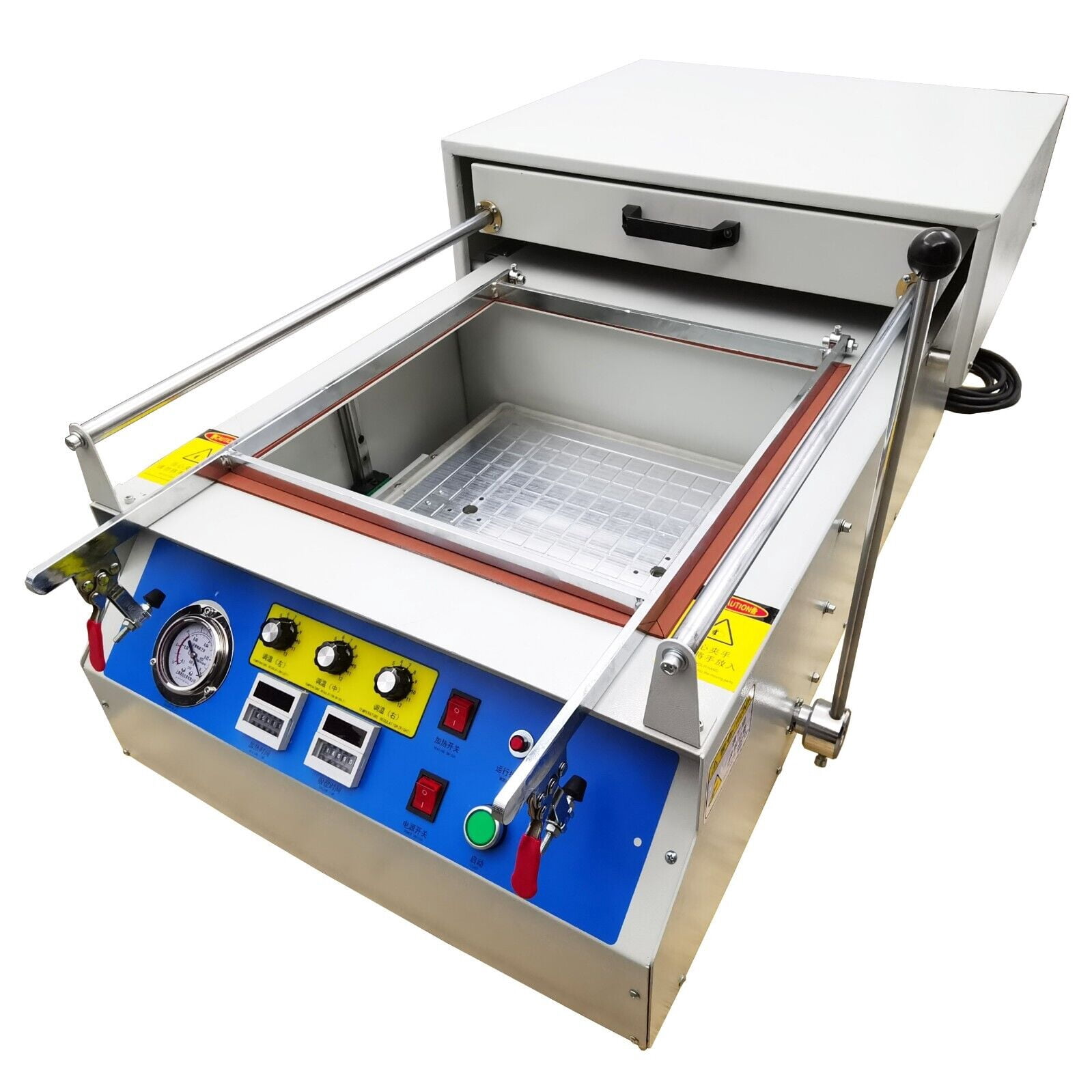 Small Bench Vacuum Blister Molding Machine Thermoplastic Blister Machine Mask Blister Molding 220V