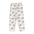 thumbnail image 4 of Goofa Cartoon Koala Printed Soft Pajama Pants for Women, Wide Leg Comfy Casual Lounge Yoga Pants-XX-Large, 4 of 9