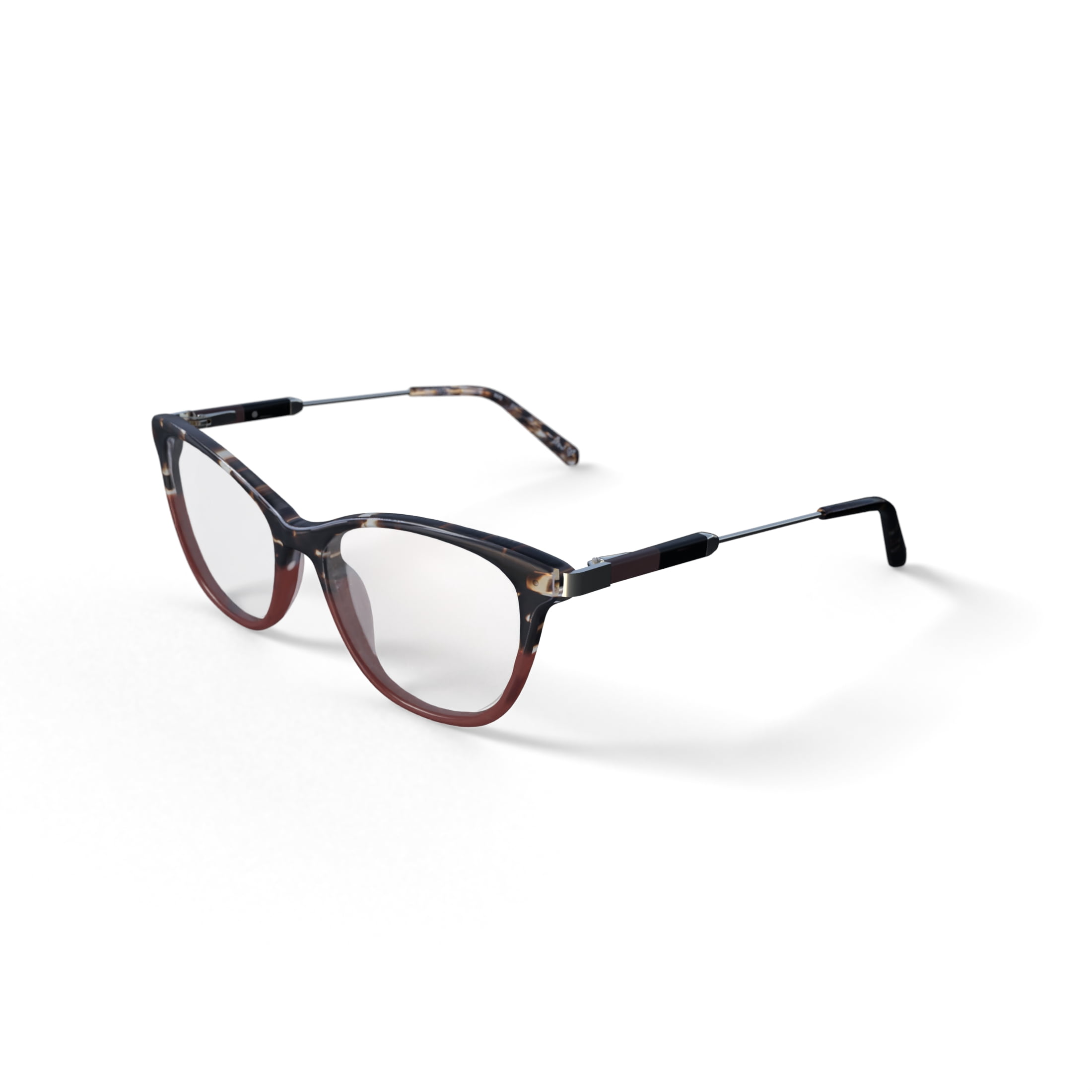Flower Women's Blossom Prescription Eyeglasses with Case, Brown Tortoise