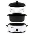 thumbnail image 2 of Nesco 4816-14 Horno asador de porcelana, 6 cuartos, blanco, 2 of 5