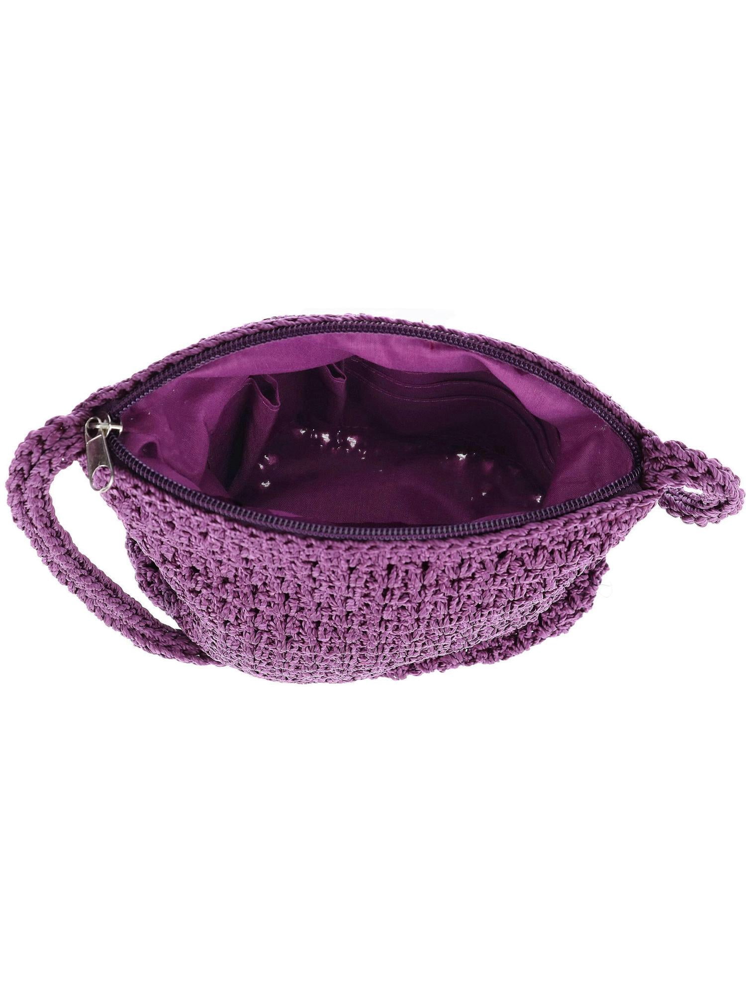 CTM  Crochet Crossbody Handbag (Women)