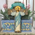 thumbnail image 4 of Designocracy 8191166H 24 x 18 in. Holiday Wooden DJesus Cross Wall Door Decor, 4 of 8