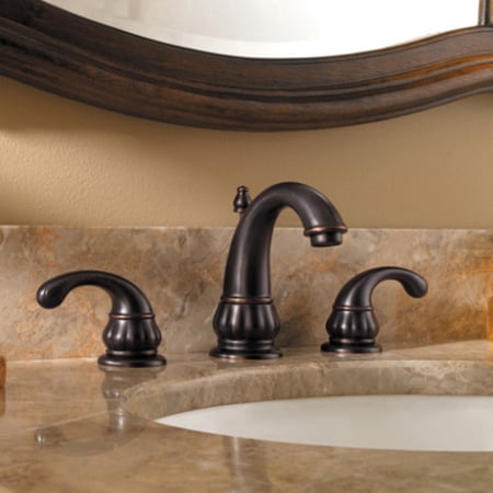 Pfister Treviso Widespread Bathroom Faucet Lf 049 Dy00 Tuscan