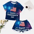 thumbnail image 4 of 4th of July Print Women'S Pajamas Set Summer Sleepwear Sets 2 Piece Lounge Set, 4 of 7