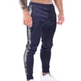thumbnail image 4 of qolati Mens Joggers Sweatpants with Zipper Pockets Casual Elastic Waistband Running Gym Training Trousers Fashion Slim Fit Workout Athletic Track Pants, 4 of 6