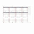 thumbnail image 2 of Oversized Erasable Wall Calendar Planner 34x59 Inch | Undated Dry Erase Planning Board | Large Laminated Organizer Poster for Office School Home | Reusable | Ample Writing Space | 1 Pack, 2 of 6