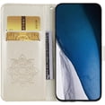 thumbnail image 7 of Compatible with iPhone 13 Pro Max Case Glitter Stylish Crystal Owl with Wrist Strap Kickstand Magnetic Leather Wallet for Women Flip Phone Case for iPhone 13 Pro Max 6.7 inch Golden YK, 7 of 7