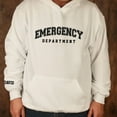 thumbnail image 6 of Custom Emergency Department Embroidered Crewneck Sweatshirt, Er Nurse Shirt, Emergency Nurse Hoodie, Er Nurse Gift, Rn Shirt (Cotton, SS398) (Black, S), 6 of 7