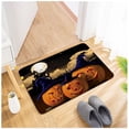 thumbnail image 3 of TIELUTT Halloween Doormat Blanket Welcome Home Front Door Decorations Halloween Throw for Bed Rug 6x9 Area Rug Thick Carpet Rugs Christmas through Blanket Tan Throw Blanket for Couch, 3 of 4