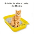 thumbnail image 2 of GreenJoy Kitty Litter Box Starter Kit - Without Lid Cat Litter Pan, Mat, Scoop and Bowl for Kitten, 2 of 6