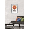 thumbnail image 2 of NBA Detroit Pistons - Drip Basketball 21 Wall Poster, 14.725" x 22.375", Framed, 2 of 3