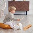 thumbnail image 2 of SWETRACE 1Pcs Rhythm Block Light Brown Rectangular for Children's Musical Toy and Music Teaching, 2 of 5