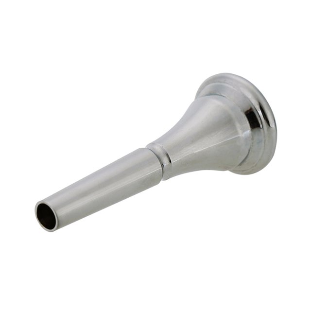 Boquilla de trompeta Bullet Round Horn Boca Trompeta Accesorios (Plata Likrtyny Accesorios para instrumentos musicales