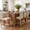 Natural + Beige, variant on Christopher Knight Home 38"H Beige Upholstered Counter Stools Set of 2, Walnut Finish Rubberwood Frame
