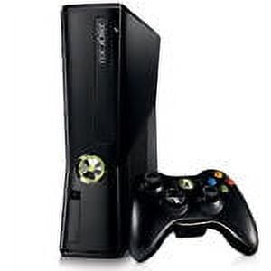 Restored Microsoft Xbox 360 System 250GB Matte Black Console (Refurbished)