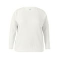 thumbnail image 4 of Terra & Sky Women's Plus Size Fleece Sweatshirt, Sizes 0X-4X, 4 of 4