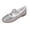 White, variant on Women's Casual Shoes Mesh Ballet Flats Comfortable Dressy Trendy Round Closed Toe Maryjane Flat Shoes Soft Sole Beach Shoes