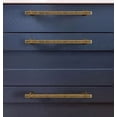 thumbnail image 4 of Goo-Ki Antique Brass Cabinet Handles of 10''(256mm) Hole Center, Cabinet Pulls for Drawer,Dresser,Cupboard Wardrobe, 6 Pack, 4 of 4