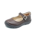 thumbnail image 2 of Zapato Escolar Para Niña Dogi® Piel Café Plantilla Con Arco cafe 23, 2 of 4