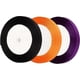 thumbnail image 1 of Orange, Black, and Purple Satin Ribbon Rolls 10mm for DIY Crafting, 1 of 5