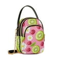 thumbnail image 7 of FORMRS Crossbody Bag for Women Quilted Travel Shoulder Cell Phone Purse with Chain Strap Handbag, Floral Raspberries, 7 of 7