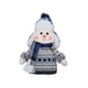 thumbnail image 1 of Muñeco de nieve navideño con sombrero, decoración para fiesta, juguete de escritorio coleccionable, novedad, Festival, adorno de Navidad suave, figura Estilo A, 1 of 8
