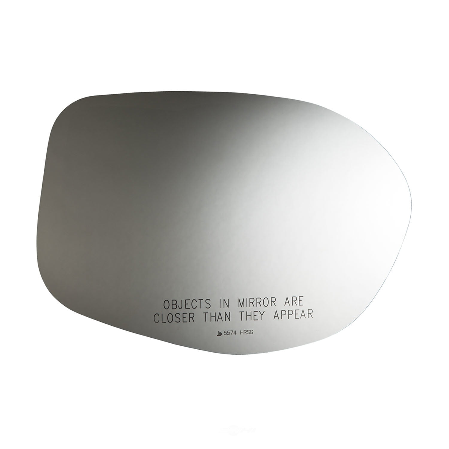 Burco Side View Mirror Replacement Glass with Motor Mount Plate - Clear Glass - 5574HRSG