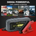 thumbnail image 3 of Pentantan Car Jump Starter, 3000A Portable Battery Jump Box, 12V Auto Battery Booster up to 8.0L Gas & 6.0L Diesel Engines, 3 of 7