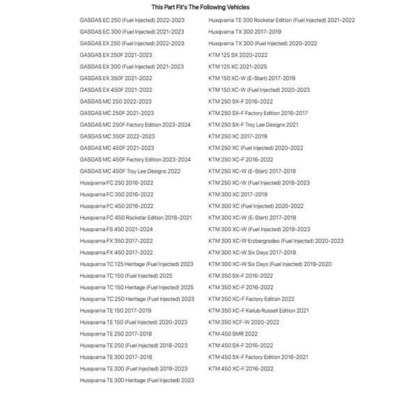 Tusk Digital Radiator Fan Kit For KTM 150 XC-W (E-Start) 2017-2019
