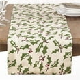 thumbnail image 1 of Saro Lifestyle 60110.M1672B 16 x 72 Pouces Rectangle Houx Berry Table Runner&44; Multi Couleur, 1 of 1