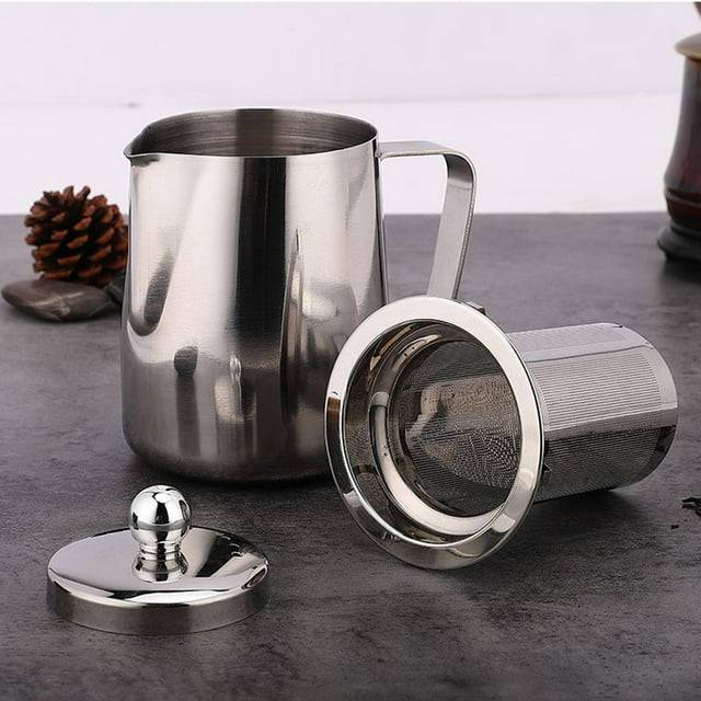 Home Office Stainless Steel Teapot Coffee Kettle with Removable Infuser Filter