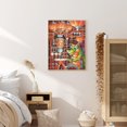 thumbnail image 4 of Cuadros Decorativos 5D cocodrilo mosaico diamante pintura dibujo completo redondo taladro DIY arte artesanía JShteea Nuevos Originales, 4 of 9